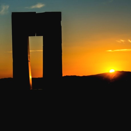Tramonto ad Accona
